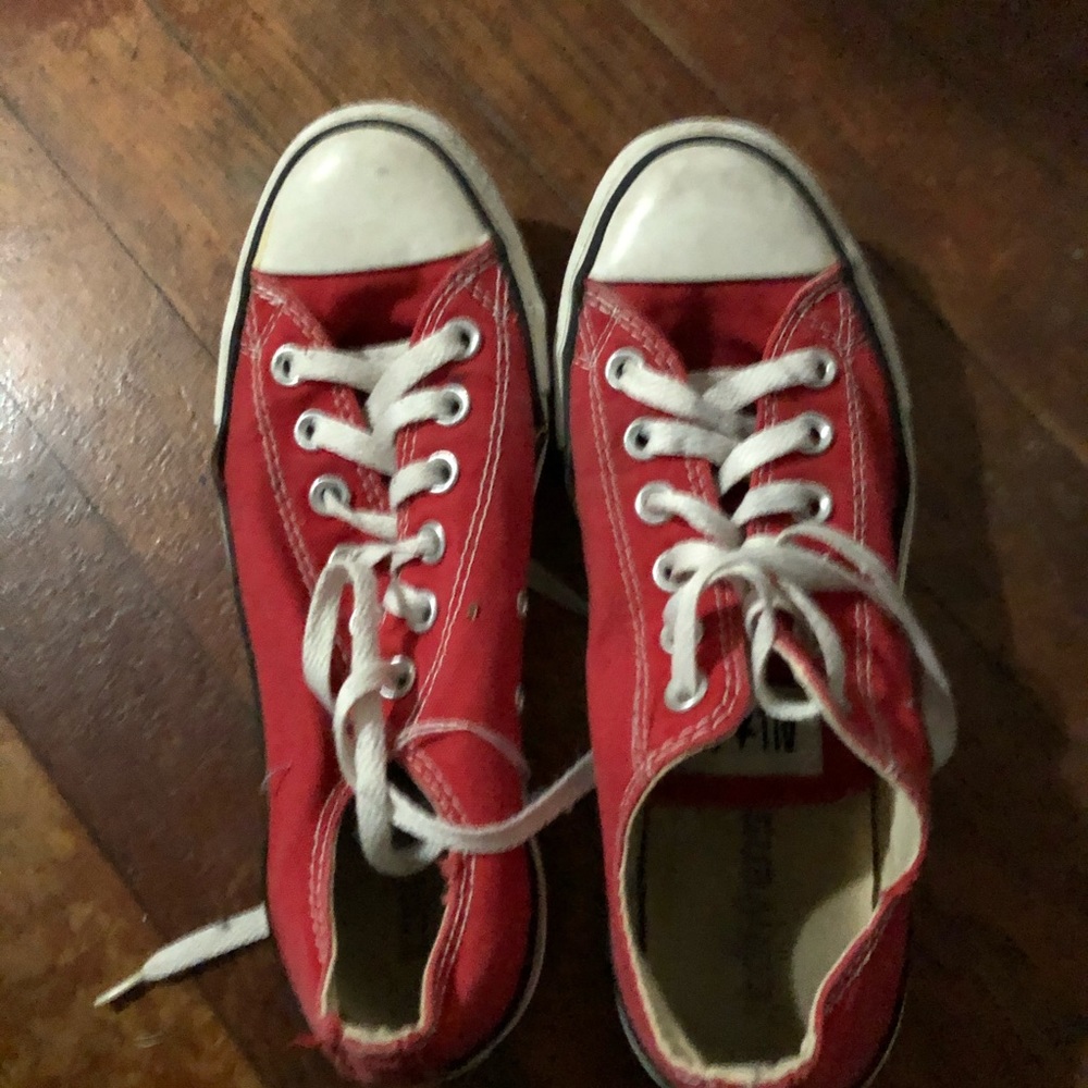 Red Converse - Picture 3 of 3